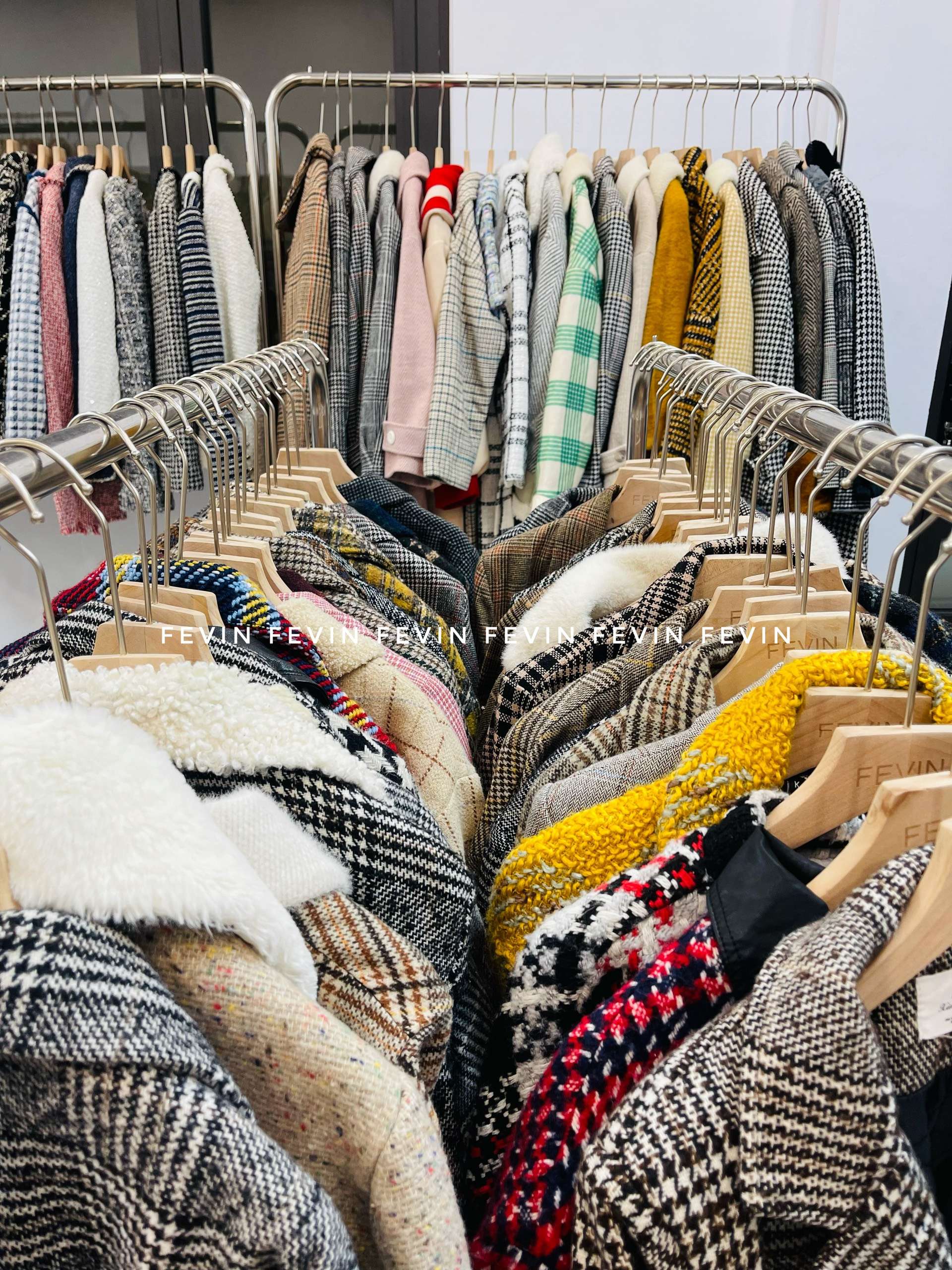 Áo Khoác Dạ Ngắn, Vải Dạ Tweed Hàn Quốc - Tổng kho hàng thùng Miền Bắc