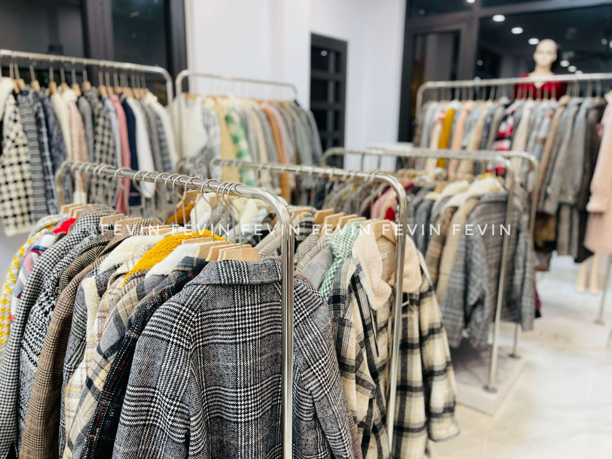Áo Khoác Dạ Ngắn, Vải Dạ Tweed Hàn Quốc - Tổng kho hàng thùng Miền Bắc